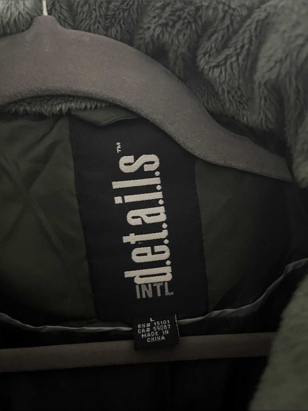 Tail Quilted Olive Green Women's Puffer Jacket - Picture 3 of 5